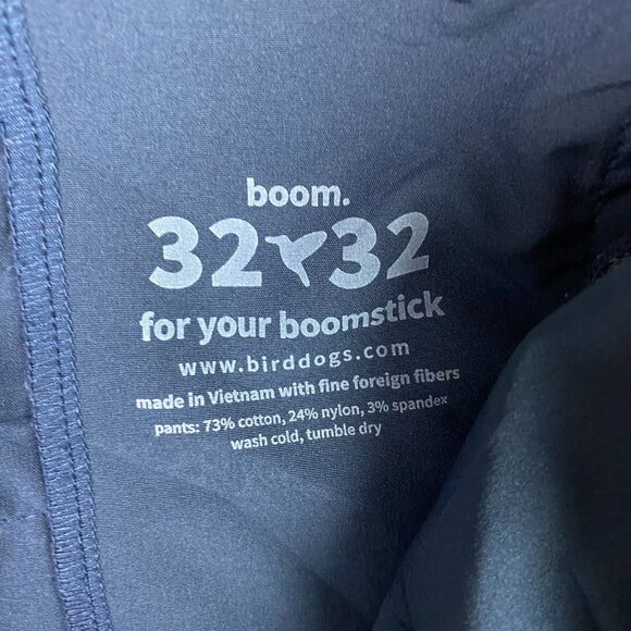 Birddogs Pants Men's 32 x 32 Khaki Chinos 6 Pocket Stretch - Picture 8 of 13